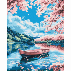 Товари для малювання - Картина за номерами Brushme Рожеві мрії 40х50 см (BS54310)