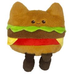 Персонажи мультфильмов - Мягкая игрушка Fyyvalur Большие фуддики Няшный бургер 24 см (99057) Персонажи мультфильмов - Мягкая игрушка Fyyvalur Большие фуддики Няшный бургер 24 см (99057)