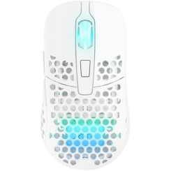 Клавіатура і миші - Мишка Cherry Xtrfy M42 WL/USB-A RGB білий (M42W-RGB-WHITE)