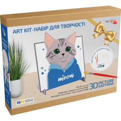 Наборы для творчества - 3D картина Rosa Talent Meow 18 х 20 см (N0003561)