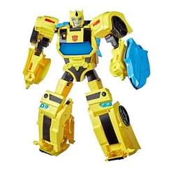 Трансформеры - Игровой набор Transformers Кибервселенная Battle call officer Бамблби (E8228/E8381)