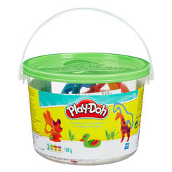 Набори для ліплення - Набір пластиліну Play-Doh Міні-відерце 4 шт (23414)