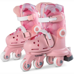 Ролики дитячі - Роликові ковзани YVolution Twista рожеві (YC01P4)