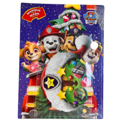 Солодощі - Адвент-календар Paw Patrol з маскою (8714786305106)