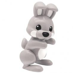 Фігурки тварин - Фігурка кролик сірий серії Перші друзі Tolo Toys (87427)