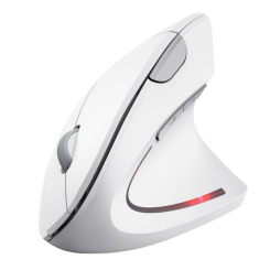 Клавіатура і миші - Мишка Trust Verto Ergonomic WL білий (25132_TRUST)