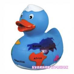 Игрушки для ванны - Игрушка для купания Funny Ducks Уточка Глобус (L1617)