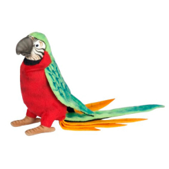 М'які тварини - М'яка іграшка Hansa Папуга червонотілий 37 см (4806021933268)