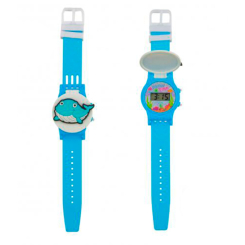 Часы, фонарики - Часы Shantou Jinxing голубые (DA9019D/DA9019D-3)