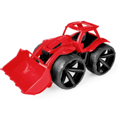 Машинки для малышей - Бульдозер Wader Maximus красный (64500) Машинки для малышей - Бульдозер Wader Maximus красный (64500)