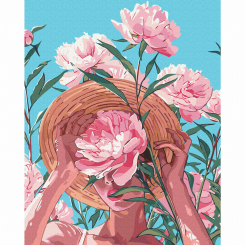 Товари для малювання - Картина за номерами Brushme Квітковий настрій 40х50 см (BS54088)