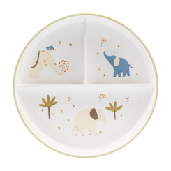 Детская посуда и аксессуары - Тарелка Bebe Confort секционная Little buddies (3105209940)