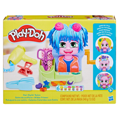 Набори для ліплення - Набір для ліплення Play-Doh Салон зачісок (F8807)