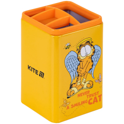 Канцтовары - Стакан-подставка Kite Garfield квадратный (GF25-105) Канцтовары - Стакан-подставка Kite Garfield квадратный (GF25-105)