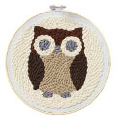 Наборы для творчества - Набор для создания ковровой вышивки Brushme Ночной друг (PMBR001)