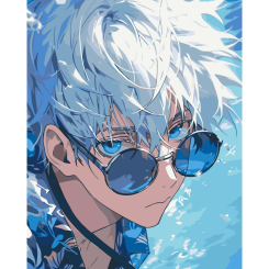 Товари для малювання - Картина за номерами Art Craft Ґоджьо Сатору 40 х 50 см (16090-AC)