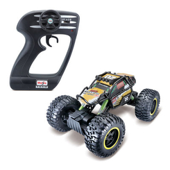 Радиоуправляемые модели - Машинка игрушечная Maisto Tech на радиоуправлении Rock Crawler Pro (81334 black)