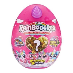 Мягкие животные - Мягкая игрушка-сюрприз Rainbocorns Sparkle heart surprise Реинбокорн-D (9204D)