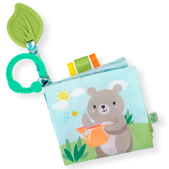 Развивающие игрушки - Мягкая книга Ingenuity Cozy lovey Nate (16875)