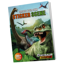 Набори для творчості - Стікербук Moxy Dinosaur expedition (961027) Набори для творчості - Стікербук Moxy Dinosaur expedition (961027)