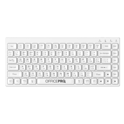 Игровая периферия - Клавиатура OfficePro беспроводная белая (SK955W) Игровая периферия - Клавиатура OfficePro беспроводная белая (SK955W)