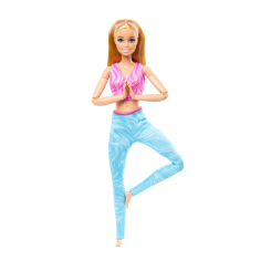 Куклы - Кукла Barbie Двигайся как я Блондинка (HRH27)
