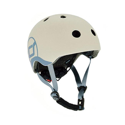 Защитное снаряжение - Шлем защитный Scoot and Ride светло-серый (SR-181206-ASH)
