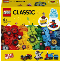 Конструктори LEGO - Конструктор LEGO Classic Кубики й колеса (11014)