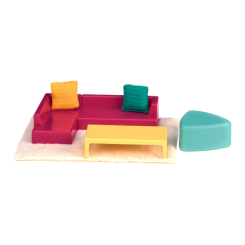 Меблі та будиночки - Ігровий набір Lori Меблі для вітальні (LO37012Z)