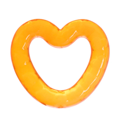 Погремушки, прорезыватели - Прорезыватель Baby Team Оранжевое сердечко (4005/2) Погремушки, прорезыватели - Прорезыватель Baby Team Оранжевое сердечко (4005/2)