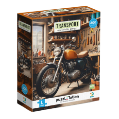 Пазли - Пазл DoDo Transport Medium-L Мотоциклетний гараж 500 елементів (300651)