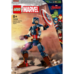 Конструкторы LEGO - Конструктор LEGO Marvel Super Heroes Фигурка Капитана Америка для сборки (76258)