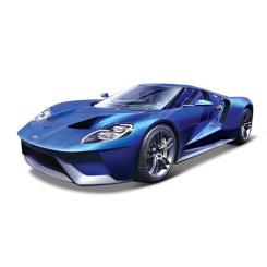 Транспорт и спецтехника - Автомодель Ford GT голубая (81220/5)