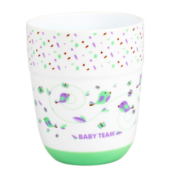 Товары по уходу - Стаканчик детский Baby Team 180 мл (6009) Товары по уходу - Стаканчик детский Baby Team 180 мл (6009)