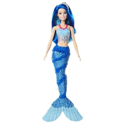 Модельные куклы - Кукла Barbie Русалочка из Дримтопии Синие волосы (FJC89/FJC92)