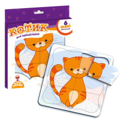 Пазли - Пазл-рамка Кошеня Vladi Toys українська версія (VT2903-05)