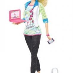 Куклы - Кукла Программистка с ноутбуком Barbie (Т7173)
