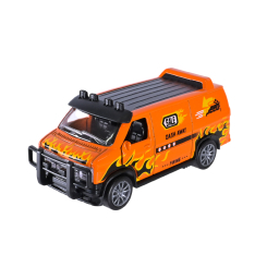 Автомоделі - Автомодель Автопром Вантажний фургон помаранчевий (AP74200/2)