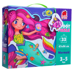 Пазли - Пазл Roter Kafer Русалонька 33 елементи (RK7010-02) Пазли - Пазл Roter Kafer Русалонька 33 елементи (RK7010-02)