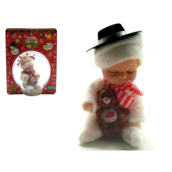 Пупси - Новорічний пупсик Mic в костюмі з капелюшком (A368) (115713)