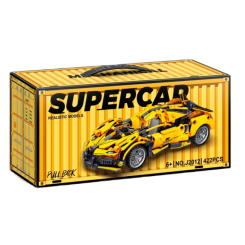 Конструктори з унікальними деталями - Конструктор Maya toys Суперкар жовтий 488 елементів (J2012C) Конструктори з унікальними деталями - Конструктор Maya toys Суперкар жовтий 488 елементів (J2012C)