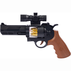 Помпова зброя - Пістолет Zipp toys Револьвер чорний (532.01.22)