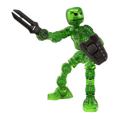 Фігурки персонажів - Фігурка для анімаційної творчості Stikbot Klikbot S1 Хелікс зелений (TST1600G)