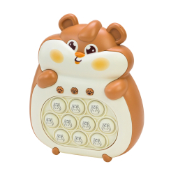 Антистрес іграшки - Пупирка Країна Іграшок Натискай швидко Хом'як коричневий (282A/1)