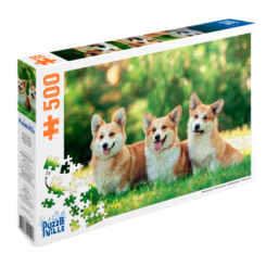 Пазлы - Пазл Puzzleville Веселые корги 500 елементов (PZL500_10)