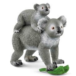 Фигурки животных - Набор фигурок Schleich Мать и детеныш коалы (42566)