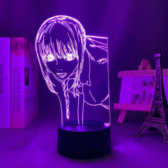 Ночники, проекторы - Настольный светильник-ночник Fan Girl Макима - Человек Бензопила 16 цветов USB Series 2 (17105)