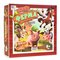 Настольные игры - Настольная игра Strateg Моя ферма (30435)
