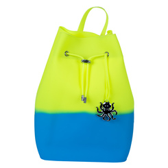 Рюкзаки та сумки - Рюкзак Силіконовий Tinto середній Блакитний з жовтим (BP22.40)
