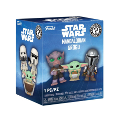 Фігурки персонажів - Фігурка-сюрприз Funko Pop Mystery Minis Star Wars Мандалорець і Ґроґу (90819)